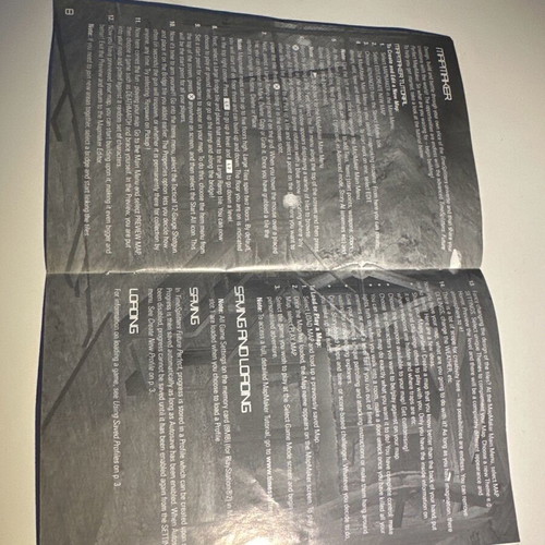 TimeSplitters book for PS2 like new
