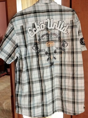 Vintage Ecko Unltd. men's plaid shirt XL like new