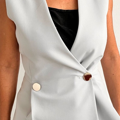Zara summer vest used, light blue, size XS