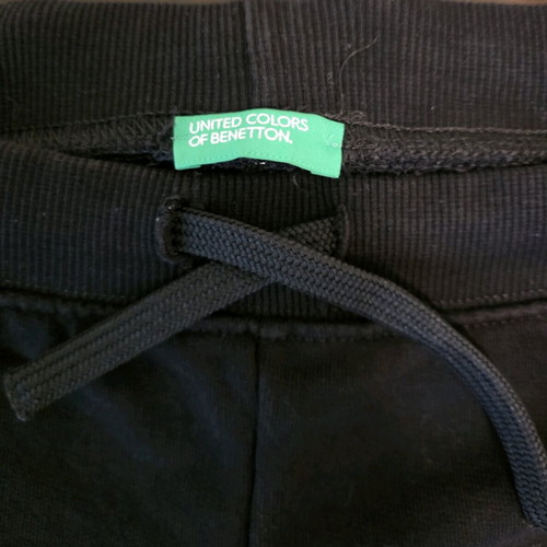 Παιδικό παντελόνι φόρμας Benetton μαύρο σαν καινούργιο