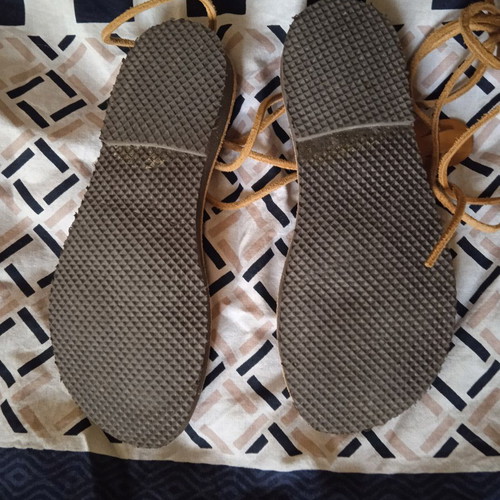 Children's leather sandals size 28-29 like new, gladiator style