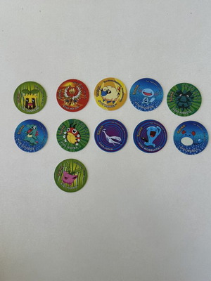 Συλλογή Pokémon Tazos Topps Johto σαν καινούργια, 11 τεμαχίων