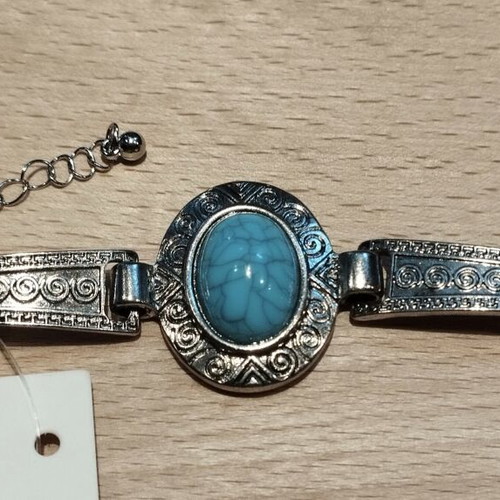 Bohemia bracelet with turquoise stone, like new