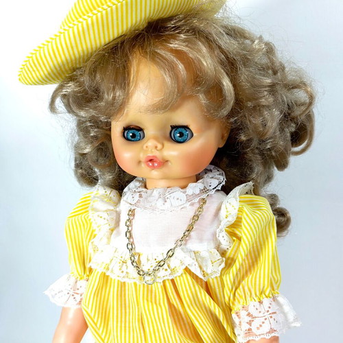 El Greco Mechanical Doll 43cm vintage, like new