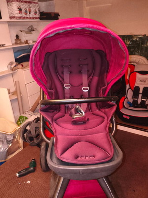 Καρότσια Mamas & Papas μεταχειρισμένα με αυγά Maxi Cosi και Isofix 3way fix