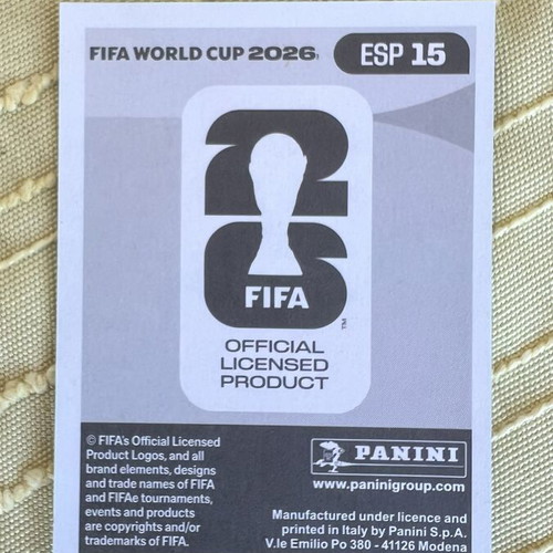 World Cup Sticker Lamine Yamal new from 2026 collection