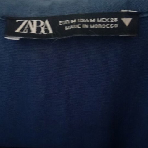 Zara Morocco dress medium blue like new