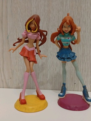Φιγούρες Winx Club Fairy μεταχειρισμένες, αυθεντικές Pandecor Greece, σετ