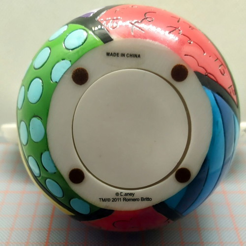 Disney/Britto Mickey Mouse head money bank by Enesco