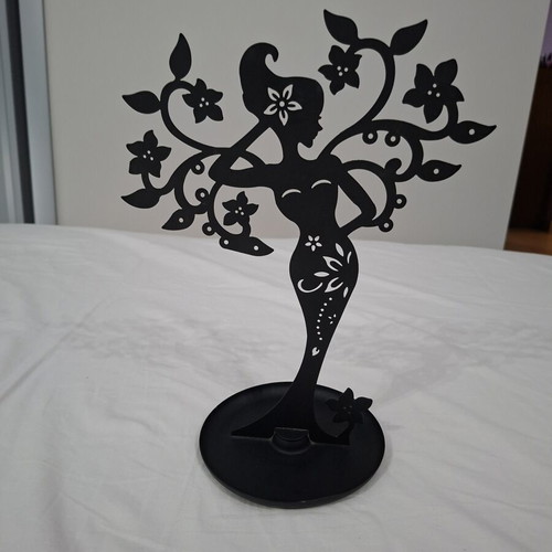 Jewelry stand, iron with multiple holders