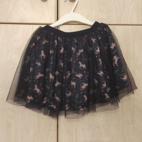 Skirt for girl 7-8 years like new, blue