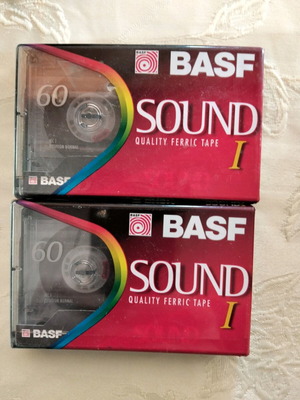 BASF cassette tapes new sealed, pack of 2