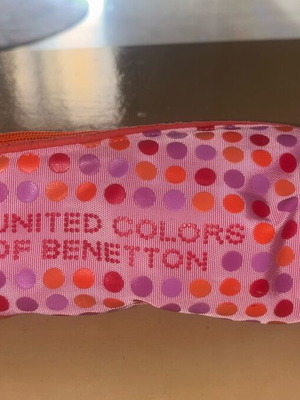 Benetton pencil case used