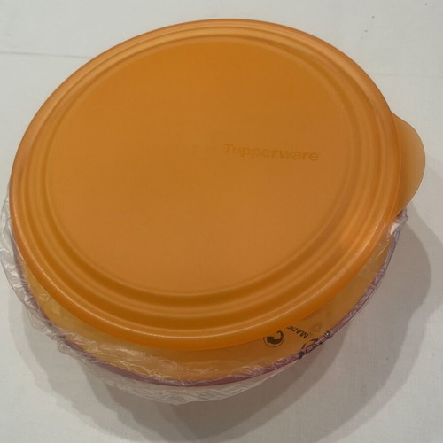 Tupperware Elegant Orange Container 3.2 Liters