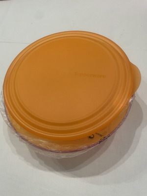 Tupperware Elegant Orange Container 3.2 Liters