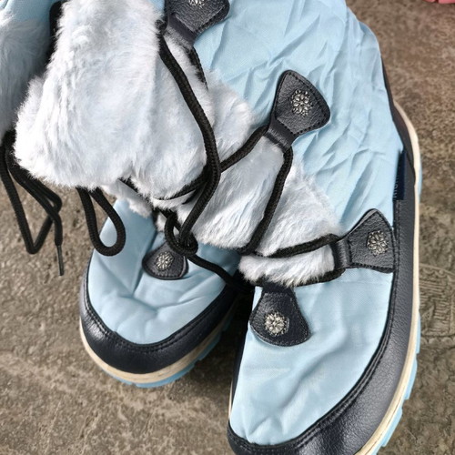 Children's winter boots new, size 33, blue