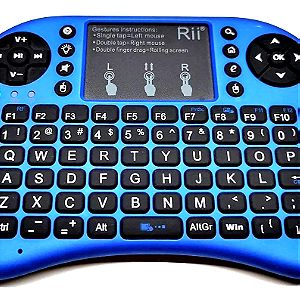Riitek mini i8 Ασύρματο Πληκτρολόγιο με Touchpad Αγγλικό US