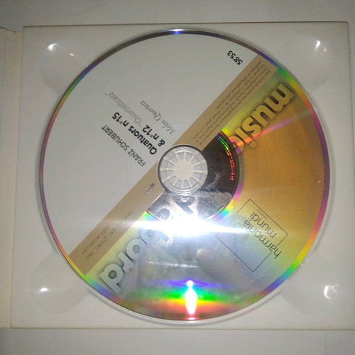 Schubert Quator A Cordes n.15 CD used, classical