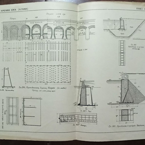Technical prints from the '30s like new, set