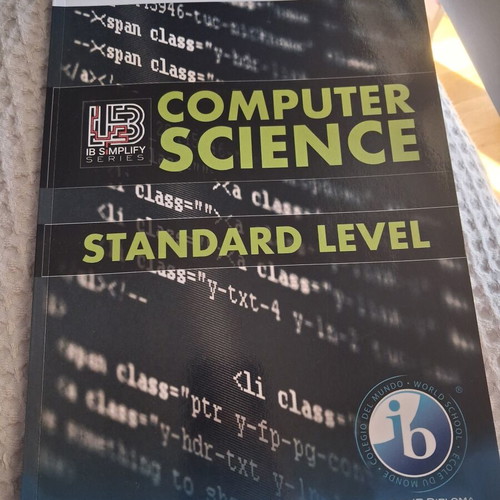 Computer Science Standard Level Study and Revision Guide like new