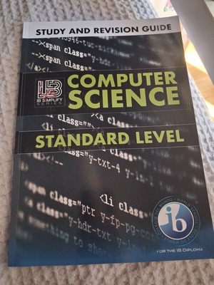 Computer Science Standard Level Study and Revision Guide σαν καινούργιο