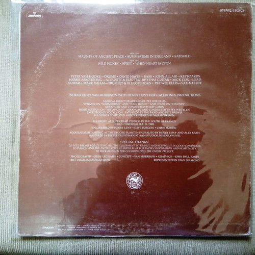 Van Morrison Common One vinyl used, rock