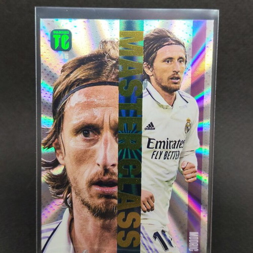 Modric Master Class collectible card like new, Panini Top Class