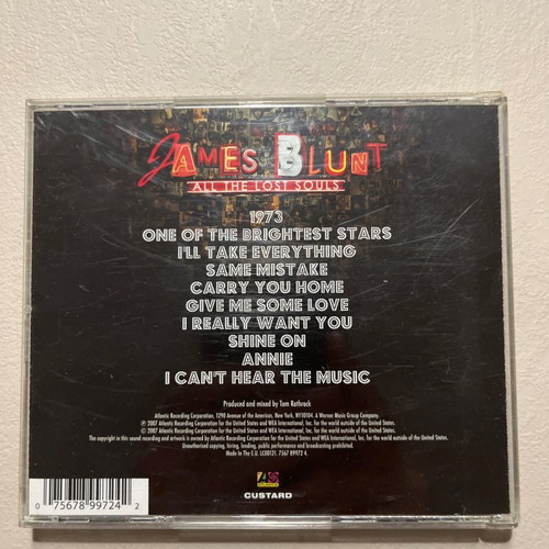 James Blunt All The Lost Souls CD used, pop