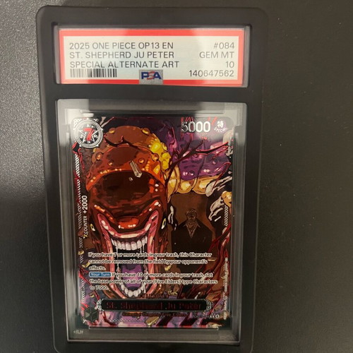 Five Elders Gorosei OP13 PSA 10 Sequential Demon Alternate Art Cards
