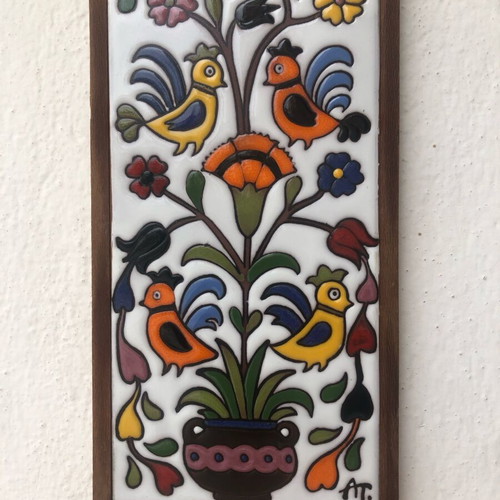 Angelou Tsakirakis ceramic tile like new