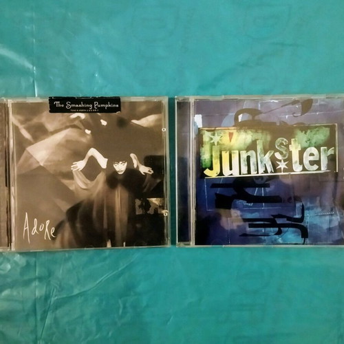 Junkster and The Smashing Pumpkins Adore CDs like new, rock