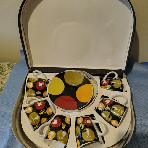 Coffee cup set new, two sets
