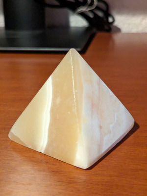 Decorative pyramid from Egypt