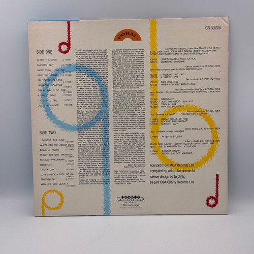 The Crickets The Complete Crickets LP