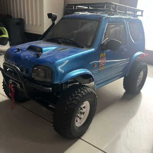 MST CMX (Tamiya) Suzuki Jimny J3 crawler used with metal beadlock