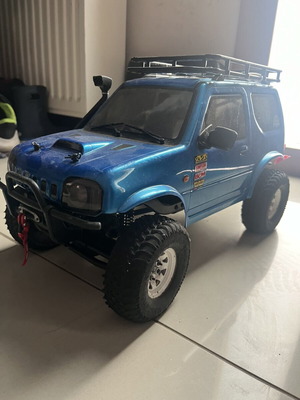 Crawler MST CMX (Tamiya) Suzuki Jimny J3 μεταχειρισμένο με μεταλλικές beadlock