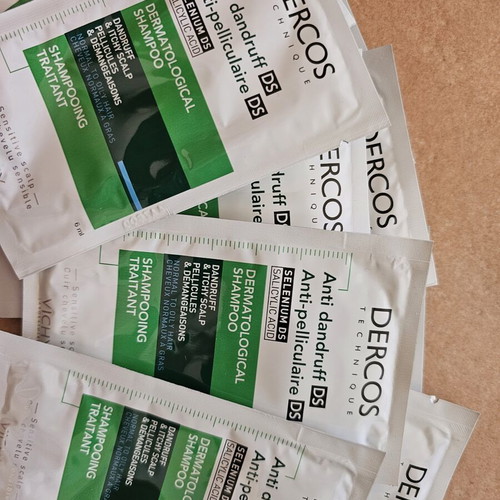 Dercos Anti Dandruff DS Selenium DS Salicylic Acid 10 x 6ml New