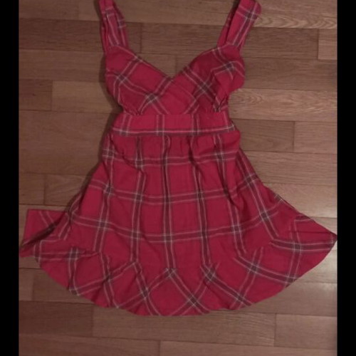 Vintage top red used Marks & Spencer size S