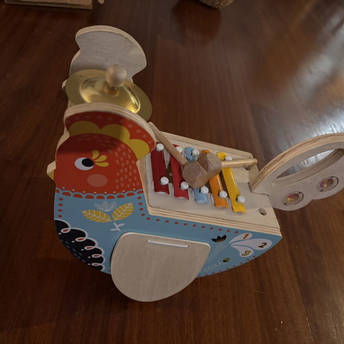 The Manhattan Toy Company Chicken Musical Toy like new