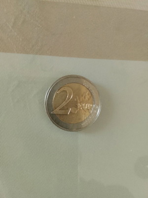 2 euro 2500 years from the Battle of Thermopylae slightly used