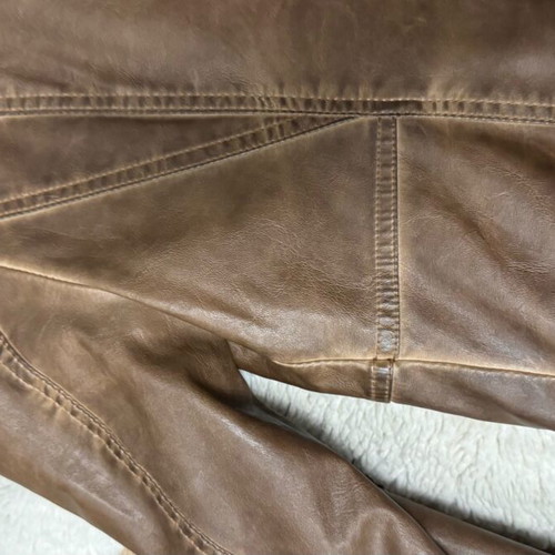 Attrattivo leather jacket brown size L like new