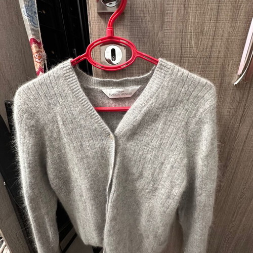 Warm cardigan used, sizes S and M