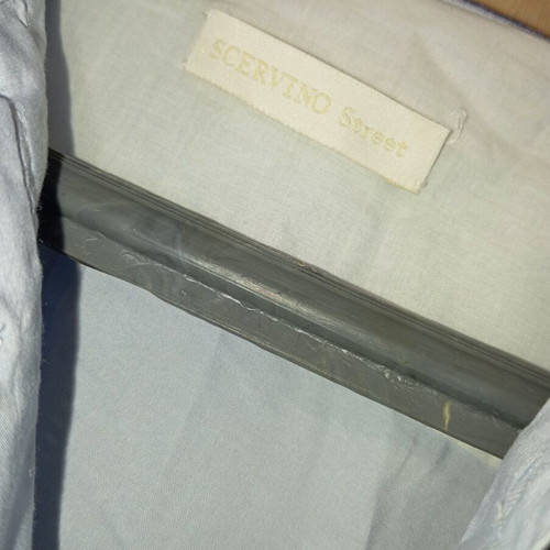 Ermanno Scervino shirt like new, blue, size XL