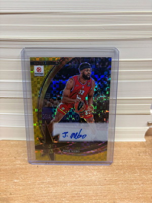 Josh Nebo Select Stars Gold Prizm Auto κάρτα Euroleague 2025-26 καινούργια