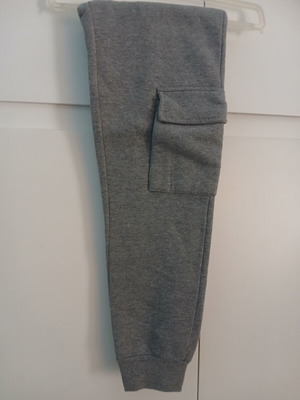 Sportswear suit used, size 140 cm, gray, for 10 years old