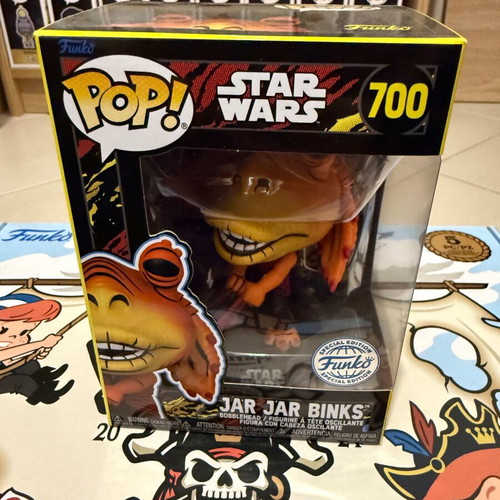 Funko POP! Star Wars Retro Jar Jar Binks #700 new