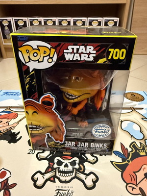 Φιγούρα Funko POP! Star Wars Retro Jar Jar Binks #700 καινούργιο