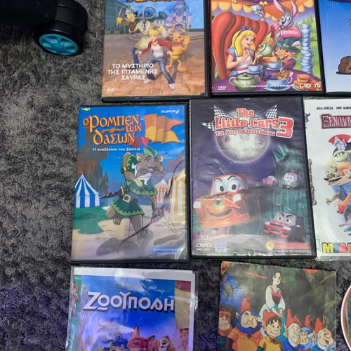 DVD movies like new, dubbed