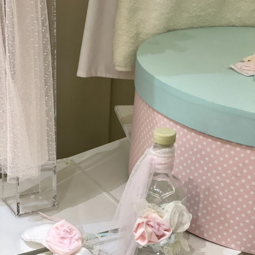 Unicorn baptism set new with box, candle and oil set