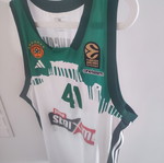 Panathinaikos authentic basketball jersey XL